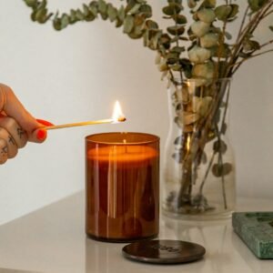Smoked Oud Jar Candle